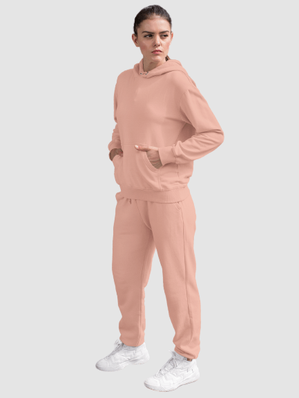 Solid Hoodie & Joggers